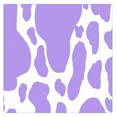 Cow Print, Aesthetic,violelilac, Animal, Purple, Simple Square Satin Scarf (36  X 36 ) by nateshop