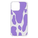 Cow Print, Aesthetic,Violelilac, Animal, Purple, Simple iPhone 13 Pro Max TPU UV Print Case Front