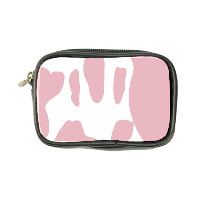 Cow Print, Pink, Design, Pattern, Animal, Baby Pink, Simple, Coin Purse