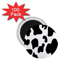 Black And White Cow Print,wallpaper 1 75  Magnets (100 Pack)  by nateshop