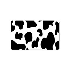 Black And White Cow Print,wallpaper Magnet (name Card) by nateshop