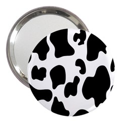 Black And White Cow Print,wallpaper 3  Handbag Mirrors