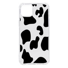 Black And White Cow Print,wallpaper Iphone 14 Plus Tpu Uv Print Case by nateshop