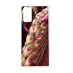 Peacock Dream, Fantasy, Flower, Girly, Peacocks, Pretty Samsung Galaxy Note 20 Tpu Uv Case by nateshop