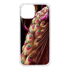 Peacock Dream, Fantasy, Flower, Girly, Peacocks, Pretty Iphone 14 Tpu Uv Print Case by nateshop