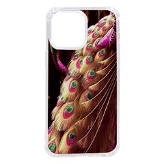 Peacock Dream, Fantasy, Flower, Girly, Peacocks, Pretty Iphone 14 Pro Max Tpu Uv Print Case by nateshop