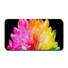 Abstract, Amoled, Back, Flower, Green Love, Orange, Pink, Medium Bar Mat by nateshop