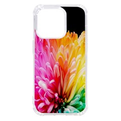 Abstract, Amoled, Back, Flower, Green Love, Orange, Pink, Iphone 14 Pro Tpu Uv Print Case by nateshop