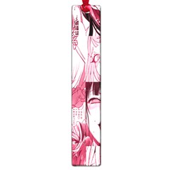 Ahegao Pink, Anime, Girl, Girlface, Girls, Pattern, White, Hd Large Book Marks by nateshop