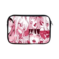 Ahegao Pink, Anime, Girl, Girlface, Girls, Pattern, White, Hd Apple Ipad Mini Zipper Cases by nateshop
