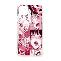 Ahegao Pink, Anime, Girl, Girlface, Girls, Pattern, White, Hd Iphone 11 Pro Max 6 5 Inch Tpu Uv Print Case by nateshop