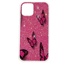 Butterfly, Girl, Pink, Wallpaper Iphone 12 Pro Max Tpu Uv Print Case by nateshop
