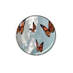 Aesthetic Butterfly , Butterflies, Nature, Hat Clip Ball Marker by nateshop