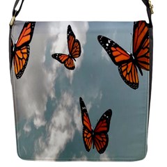 Aesthetic Butterfly , Butterflies, Nature, Flap Closure Messenger Bag (s) by nateshop