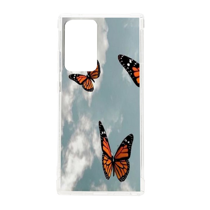 Aesthetic Butterfly , Butterflies, Nature, Samsung Galaxy Note 20 Ultra TPU UV Case