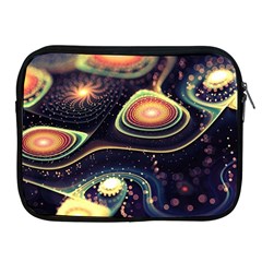 Psychedelic Trippy Abstract 3d Digital Art Apple Ipad 2/3/4 Zipper Cases by Bedest