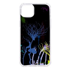 Art Design Graphic Neon Tree Artwork Iphone 14 Plus Tpu Uv Print Case