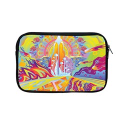 Multicolored Optical Illusion Painting Psychedelic Digital Art Apple Macbook Pro 13  Zipper Case