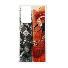 Left And Right Brain Illustration Splitting Abstract Anatomy Samsung Galaxy Note 20 Ultra Tpu Uv Case by Bedest