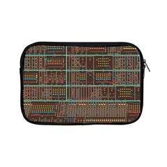 Digital Art Moog Music Synthesizer Vintage Apple Ipad Mini Zipper Cases by Bedest