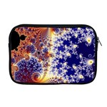 Psychedelic Colorful Abstract Trippy Fractal Mandelbrot Set Apple MacBook Pro 17  Zipper Case Front