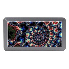 Psychedelic Colorful Abstract Trippy Fractal Memory Card Reader (mini) by Bedest