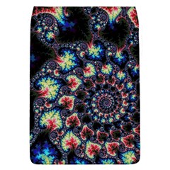 Psychedelic Colorful Abstract Trippy Fractal Removable Flap Cover (l) by Bedest