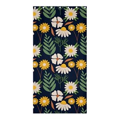 Flower Grey Pattern Floral Shower Curtain 36  X 72  (stall) 