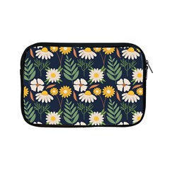 Flower Grey Pattern Floral Apple Ipad Mini Zipper Cases