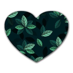 Foliage Heart Mousepad