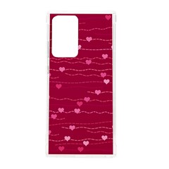 Hearts Valentine Love Background Samsung Galaxy Note 20 Ultra Tpu Uv Case by Proyonanggan