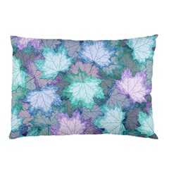 Leaves Glitter Background Winter Pillow Case by Proyonanggan
