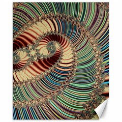 Fractal Strange Unknown Abstract Canvas 16  X 20  by Proyonanggan