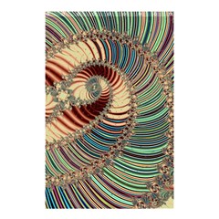 Fractal Strange Unknown Abstract Shower Curtain 48  X 72  (small) 