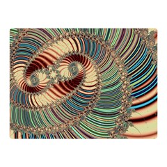 Fractal Strange Unknown Abstract Two Sides Premium Plush Fleece Blanket (mini)