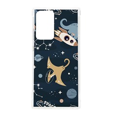 Space Theme Art Pattern Design Wallpaper Samsung Galaxy Note 20 Ultra Tpu Uv Case