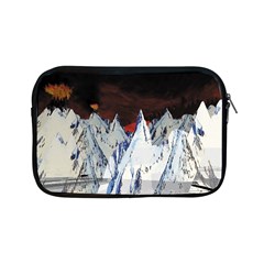 Abstract Painting Cold Temperature Snow Nature Apple Ipad Mini Zipper Cases by Grandong