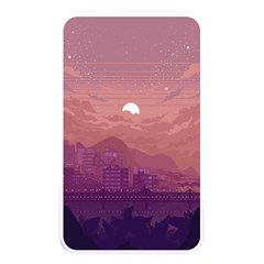 Aesthetic Pixel Art Landscape Memory Card Reader (rectangular)