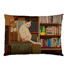 Library Aesthetic Pillow Case (two Sides)