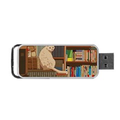 Library Aesthetic Portable Usb Flash (two Sides) by Sarkoni