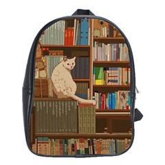 Library Aesthetic School Bag (xl)