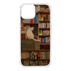 Library Aesthetic Iphone 14 Tpu Uv Print Case by Sarkoni