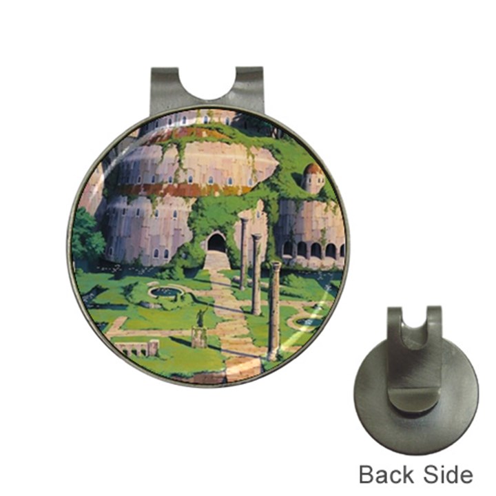 Painting Scenery Hat Clips with Golf Markers