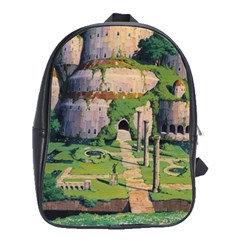 Painting Scenery School Bag (large)