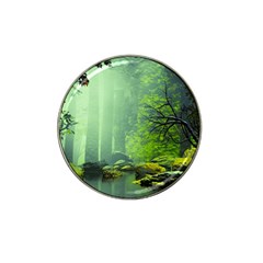 Trees Forest Artwork Nature Beautiful Landscape Hat Clip Ball Marker