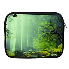 Trees Forest Artwork Nature Beautiful Landscape Apple Ipad 2/3/4 Zipper Cases