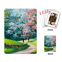 Anime Scenery Landscape Playing Cards Single Design (rectangle)