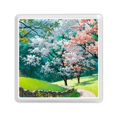 Anime Scenery Landscape Memory Card Reader (square)