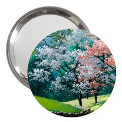 Anime Scenery Landscape 3  Handbag Mirrors