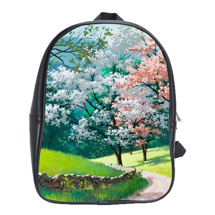 Anime Scenery Landscape School Bag (XL)